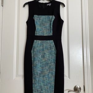 Classiques Entier - Scuba and Tweed Shift Dress